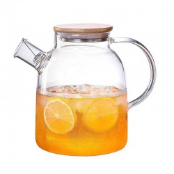 Glass Teapot With Infuser For Loose Tea 1200ml